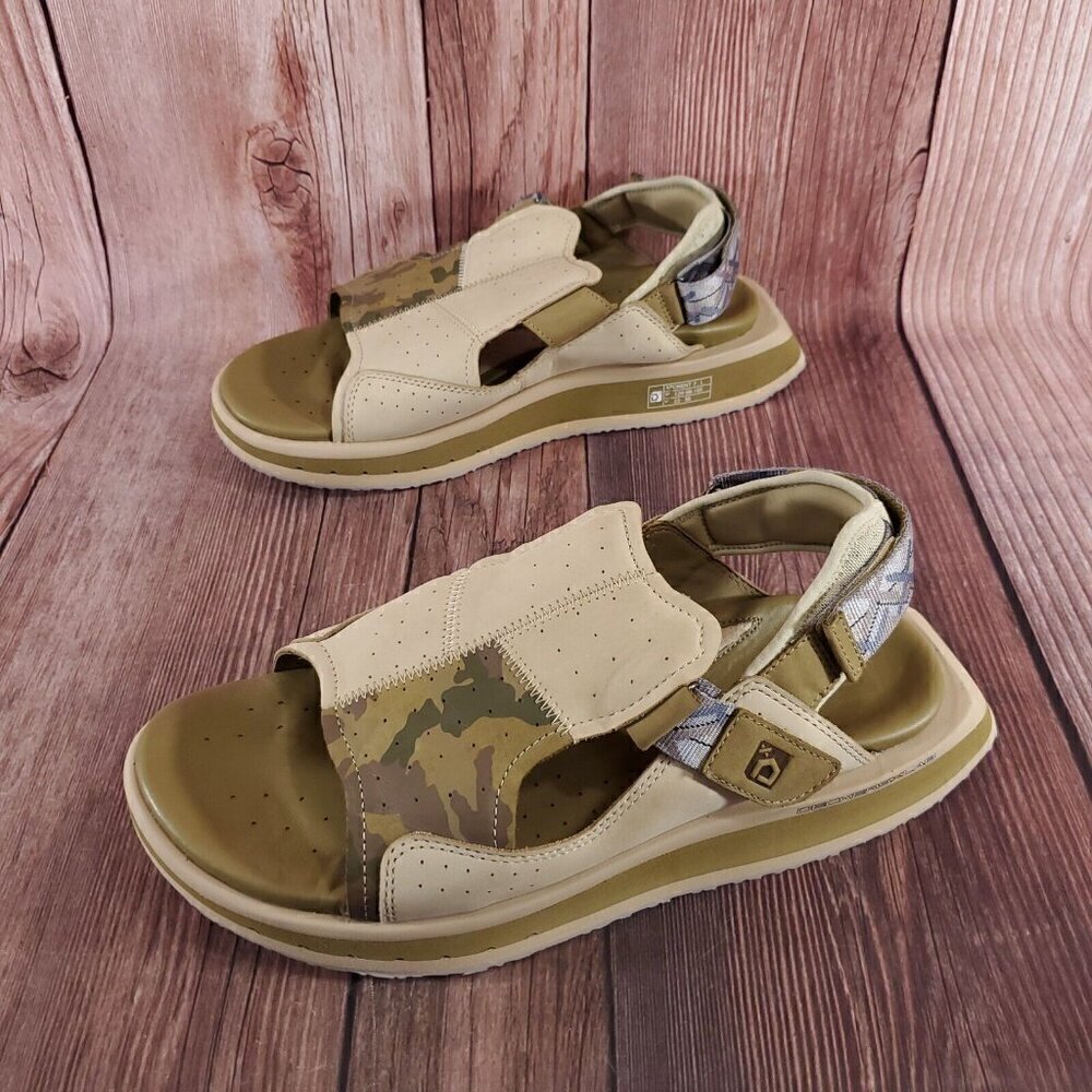 Rare Deckers X Lab Mens Size 12 Ko-Z Ventura Sport Sandals Hook & Loop Comfort